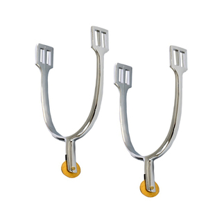 Espuelas de equitación western para principiantes, de acero inoxidable, diseño personalizado, alta calidad, venta al por mayor, personalizadas con OEM - Product Image 6
