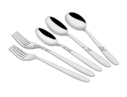 Juego de Cubiertos de Acero Inoxidable Ecológicos Hechos a Mano de Lujo, Acabado Espejo, Cuchara de 10 ml, Tenedor, Servidor de Café y Té, Venta al por Mayor - Product Image 5