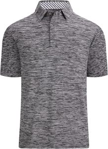 Polo de Manga Corta a Rayas Azules para Hombre, Tejido Transpirable, Ropa Casual - Product Image 2
