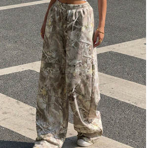 Women’s Lightweight Nylon <b>Drawstring</b> Jogger Pants Breathable Quick Dry Activewear <b>Trousers</b> - Product Image 2