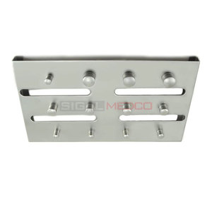 High Quality German Stainless Steel Manual Rubber Dam Clamps Tray General Surgery Use CE Certified <b>3</b>-Year Warranty Custom Logo - Product Image 2