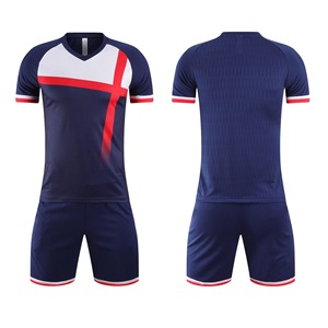 Camisetas de Fútbol para Hombre, Conjuntos de Camisetas de Fútbol, Uniformes de Fútbol, Ropa Deportiva, Venta al por Mayor, Estampado por Transferencia Térmica, Pantalones Cortos 100% - Product Image 2