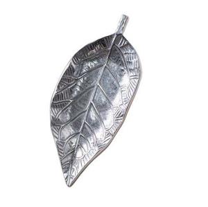 Handcrafted Hammered Metal Chocolate Serving Tray for Home Parties, <b>Leave</b> Decorative Metal Platter for Hotels Events & Gifting - Product Image 3