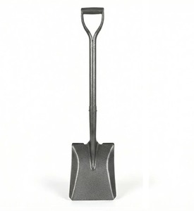 Ensemble d'outils de jardinage contemporains en métal : truelle et cultivateur - Product Image 2