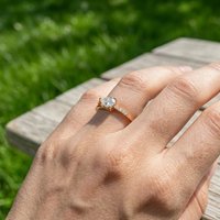 Bague de créateur en argent sterling 925 avec moissanite taille brillant, sertie à griffes, style hip-hop, étincelante, élégante, bijou de mode, cadeau