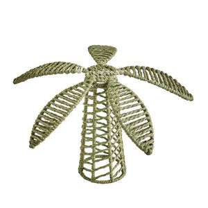 Paper Rope Palm <b>Tree</b> <b>Tabletop</b> Decor Luxury Wicker Tropical Desert Centerpiece Art Sustainable Boho Coastal Sculpture Handmade - Product Image 3