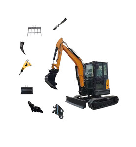 Livraison Gratuite : Mini-Excavatrice sur Chenilles 3,5 Tonnes pour Usage Domestique à Vendre - Product Image 2