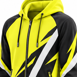 Personalized Dye Sublimation Hooded Jacket <b>Long</b> Sleeve Activewear Fashion Clothing Manufacturing Partner Global Export <b>Hoodie</b> - Product Image 5