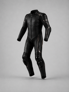 Ensemble veste et pantalon de moto en cuir noir imprimé, imperméable, respirant, coupe-vent, grande taille, logo personnalisé, unisexe - Product Image 2