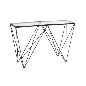Industrial Style Iron Rock Slab <b>Console</b> <b>Table</b> Foldable Compact Design for Modern Urban Home Furniture - Product Image 5