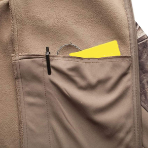 Veste de chasse en matériau coupe-vent et imperméable pour usage extérieur, personnalisez votre propre logo, veste de chasse en stock. - Product Image 6
