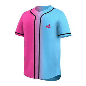 เสื้อซอฟต์บอลแบบติดกระดุม ผลิตในปากีสถาน สีพื้น ผ้าโพลีเอสเตอร์ 100% - Product Image 3