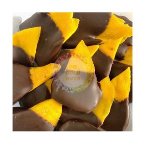 Mango seco suave y jugoso cubierto de chocolate, al por mayor, al mejor precio, chocolate negro bañado en chocolate caliente, etiqueta de rebranding para venta al por menor - Product Image 2