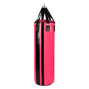 Sac de frappe de boxe en cuir PU, entièrement rempli, pour la vente en gros, économique - Product Image 3