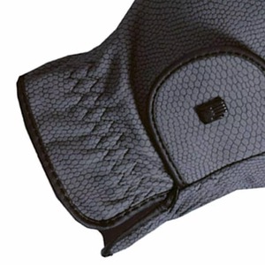 Guantes de Polo de Cuero con Logotipo Personalizado, Guantes de Montar al Aire Libre Ligeros de Invierno, Tradicionales, de Carbono, Antideslizantes, con Cierre de Gancho y Bucle en los Dedos - Product Image 6