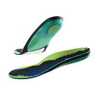 Semelles orthopédiques amortissantes anti-fatigue, inserts de chaussures personnalisés, fabricant OEM