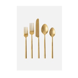 Juego de cubiertos de acero inoxidable premium de 5 piezas, juego de cubiertos fabulosos adecuados para todo tipo de cocinas. - Product Image 3