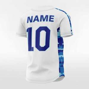 Men's Custom Sublimated Baseball Jersey Full Print Breathable High Quality Digital Printed Athletic Wear for USA - Product Image 5