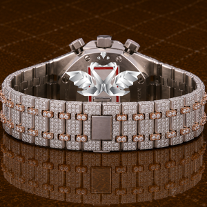 High Quality Moissanite Diamond Watch Men Full Iced Out VVS Stones Watch - Product Image 4