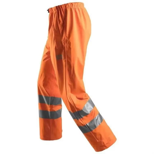 Pantalones de Seguridad Reflectantes de Alta Visibilidad, Transpirables, Impermeables, para Uso en Fábrica y Taller - Product Image 3