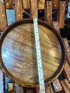 Vaso de Madera Artesanal de Tamaño Personalizado con Diseño de Runas Vikingas y Asa, Estilo Vintage, por Universal Overseas India - Product Image 6
