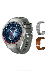 นาฬิกา X03 QC ใช้ได้ทั้งชายและหญิงหน้าจอ1.53นิ้วหน้าจอ IPS อัตราการเต้นของหัวใจตัวติดตามการออกกำลังกายการนอนหลับ IP67ผู้ช่วยด้วยเสียง Ai - Product Image 3