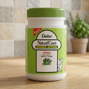 Formule de fibres végétales à double action Isabgol de qualité supérieure avec Triphala, Ajwain et mélange d'extraits de plantes naturelles pour la digestion - Product Image 5