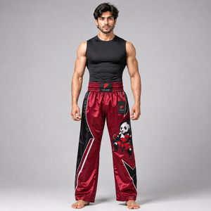 Pantalon de kick-boxing léger conçu pour la vitesse, l'agilité et des mouvements illimités pendant le sparring et la compétition - Product Image 1