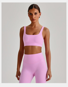 Women Longline Sports <b>Bra</b> Breathable Fitness Workout Top Yoga Running Gym Activewear Soft Stretch Comfort - Product Image 4