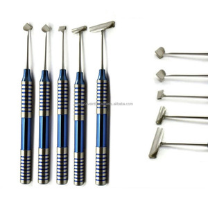 Soft Brushing Dental Implant <b>Kit</b> Lingual Flap Surgery Set of 5 Stainless Steel CE ISO Surgical Instruments Wholesale Supplier - Product Image 5