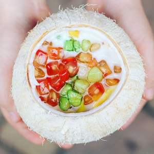 มะพร้าวเจลลี่จากน้ำมะพร้าวสดรสผลไม้ถุงน้ำตาลกลูโคสบรรจุภัณฑ์-Ms. ลารี่ (เดลต้า Viet) - Product Image 5