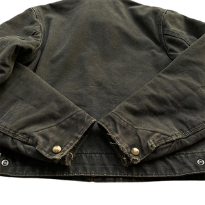 Fully Custom <b>Canvas</b> Work <b>Jacket</b> Streetwear Fashion Vintage Washed Plus Size <b>Canvas</b> <b>Jacket</b> Zip up Heavyweight <b>Jacket</b> For <b>Men</b> - Product Image 5