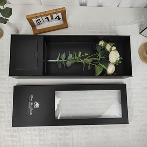 Phong cách từ bó hoa handmade cứng tông hoa hộp với cửa sổ rõ ràng cho cha món quà - Product Image 3