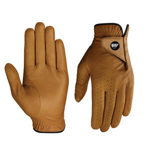 Gants de golf en cuir de qualité supérieure, prix d'usine, logo personnalisé, cuir de mouton. - Product Image 1