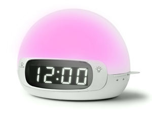 ODM Horloge Réveil Moderne et Élégante avec Affichage LED sans Fil, Lumières d'Ambiance RGB, Double Alarme, Fonction Snooze, Radio PLL, Batterie de Secours, en Plastique - Product Image 4