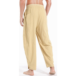 Wholesale New Trendy Men's Full-Length Casual Sweatpants Cotton Sport Men's <b>Trousers</b> <b>Slim</b> <b>Fit</b> Pants Solid Pattern Men's Pants - Product Image 5