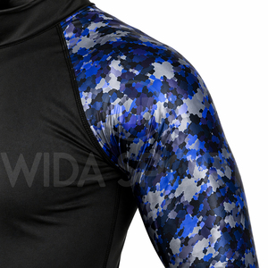 Trendy Men's UV Protection Rash Guard Long Sleeve Swim <b>Shirt</b> Quick Dry <b>Compression</b> Surfing Fishing Gym Workout Performance Wear - Product Image 4