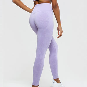 Leggings Deportivos de Cintura Media para Mujer, Ajustados, Elásticos, Lisos, Personalizados, de Alta Calidad, para Entrenamiento y Gimnasio - Product Image 4