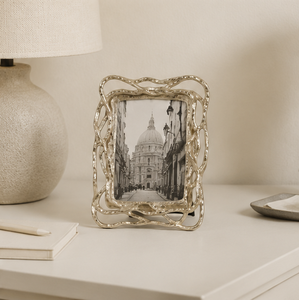 Gold Metal Branch Photo Frame Woven Irregular Shape Desk Picture Frame Tabletop Handcrafted <b>Twig</b> Frame <b>For</b> Wedding Holiday Gifts - Product Image 6