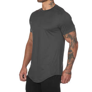 Camisetas Deportivas Personalizadas de Poliéster de Secado Rápido con Cuello Redondo para Hombre, para Correr, Hacer Ejercicio, Gimnasio y Deportes - Product Image 4