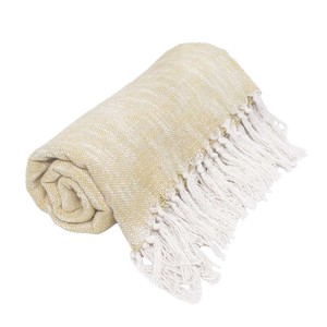 100% OEM Cotton <b>Throw</b> Wholesale Price Cotton <b>Throw</b> With Fringes Design <b>Large</b> Size Eco Friendly Cotton <b>Throw</b> for Home. - Product Image 2