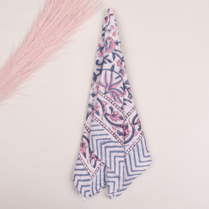 Pañuelo de Algodón 100% Estampado a Mano, Ecológico, con Tinte Natural, Personalizable, Premium, con Diseño Floral, Accesorio para la Cabeza - Product Image 6