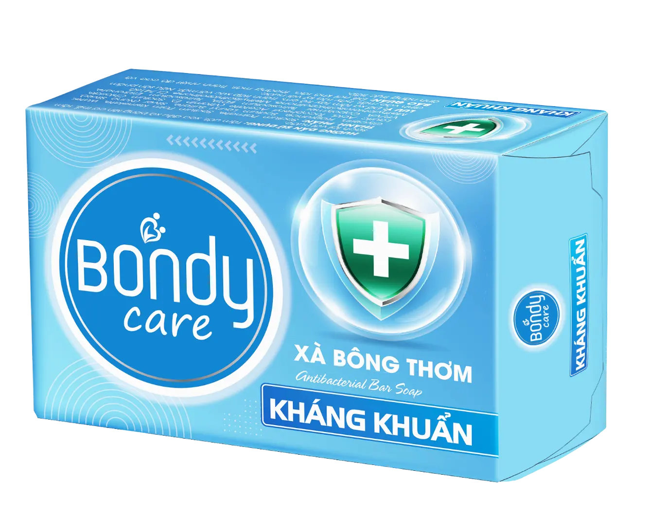 Bondy Care-Savon en barre antibactérien et désodorisant | Nettoyage en profondeur avec parfum frais et rafraîchissant pour l'hygiène personnelle