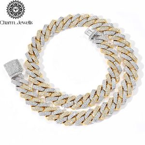 สร้อยคอ Charm_Jewells สำหรับผู้ชาย ประดับมุกน้ำจืดทรงกลมเจียระไนแบบ Brilliant Cut ได้รับการรับรองจาก IGI เงินแท้ 925 ชุบทอง 14K - Product Image 2