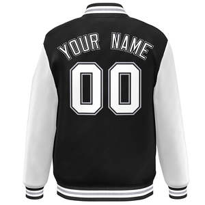 Veste de baseball unisexe Varsity Letterman, streetwear d'hiver, respirante, broderie 3D personnalisable, pour jeunes hommes - Product Image 3