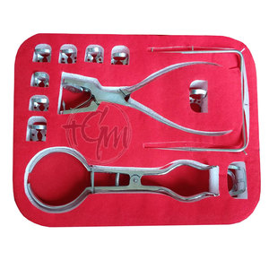Instrumentos de Goma para Dique de Goma de Acero Inoxidable para Procedimientos Dentales: Construcción Duradera y Fácil Esterilización - Product Image 6