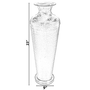 Modern Handmade High Grade Metal Tabletop <b>Decorative</b> <b>Vase</b> Elegant Flower Holder for Home Restaurant & Hotel Decor - Product Image 5