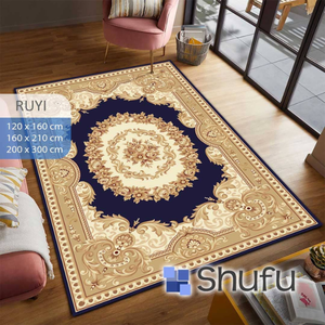 Alfombra de poliéster Premium Respetuoso con el medio ambiente Antideslizante y antialérgico Cuidado fácil Máquina de impresión brillante moderna hecha - Product Image 3