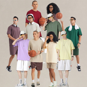 T-shirt de haute qualité 230G en coton épais, imprimé sur mesure, à épaules tombantes, coupe oversize streetwear, ajustement premium et doux - Product Image 1