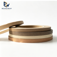 Ensemble de bandes de bordure en PVC mat souple en rouleau, couleur crème ivoire et gris clair, pour les bords de meubles neutres